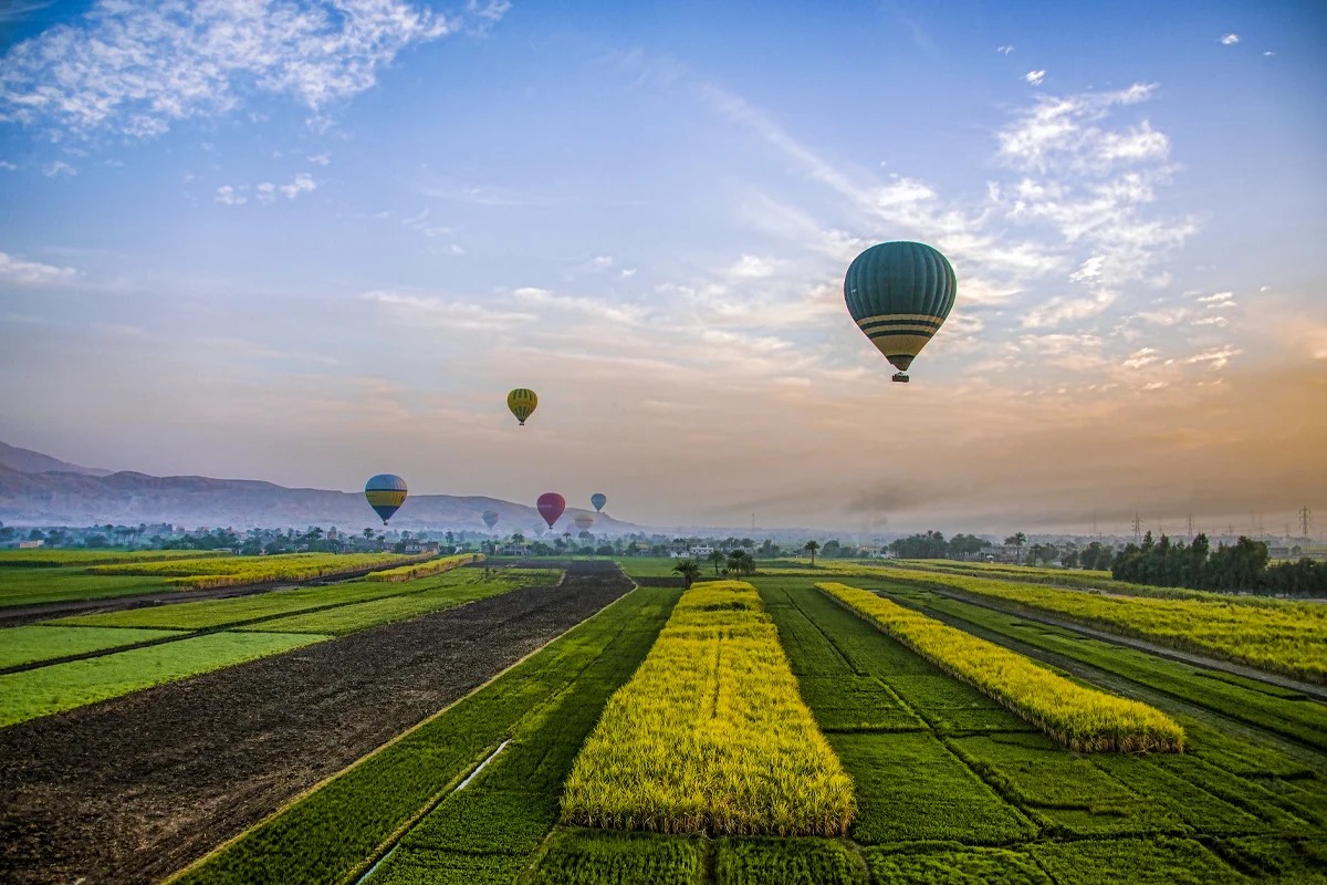 Hot Air Balloon Ride over Luxor